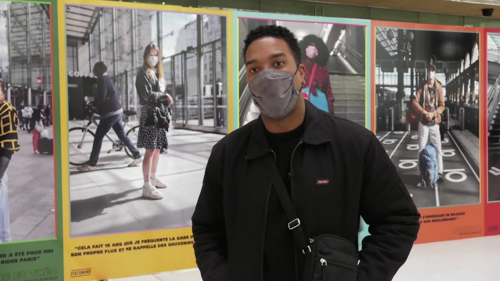 Marvin Bonheur et les usagers de la gare du Nord