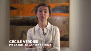 Cécile Verdier, présidente de Christie’s France