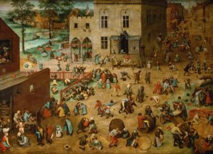 "Jeux d'enfants" de Pieter Brueghel