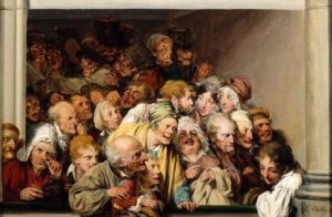 Une loge, un jour de spectacle gratuit par Boilly