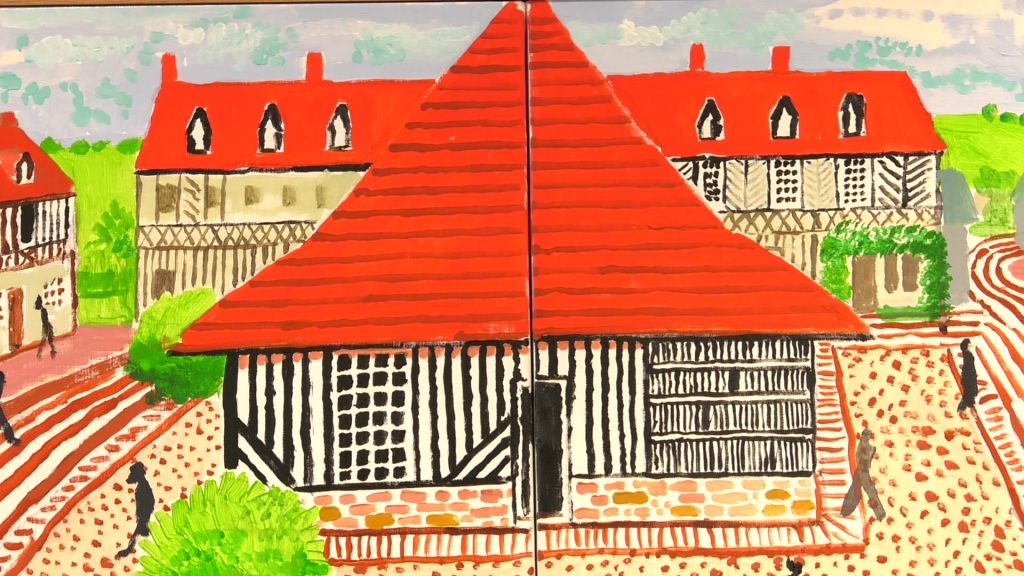 Hockney et la Normandie