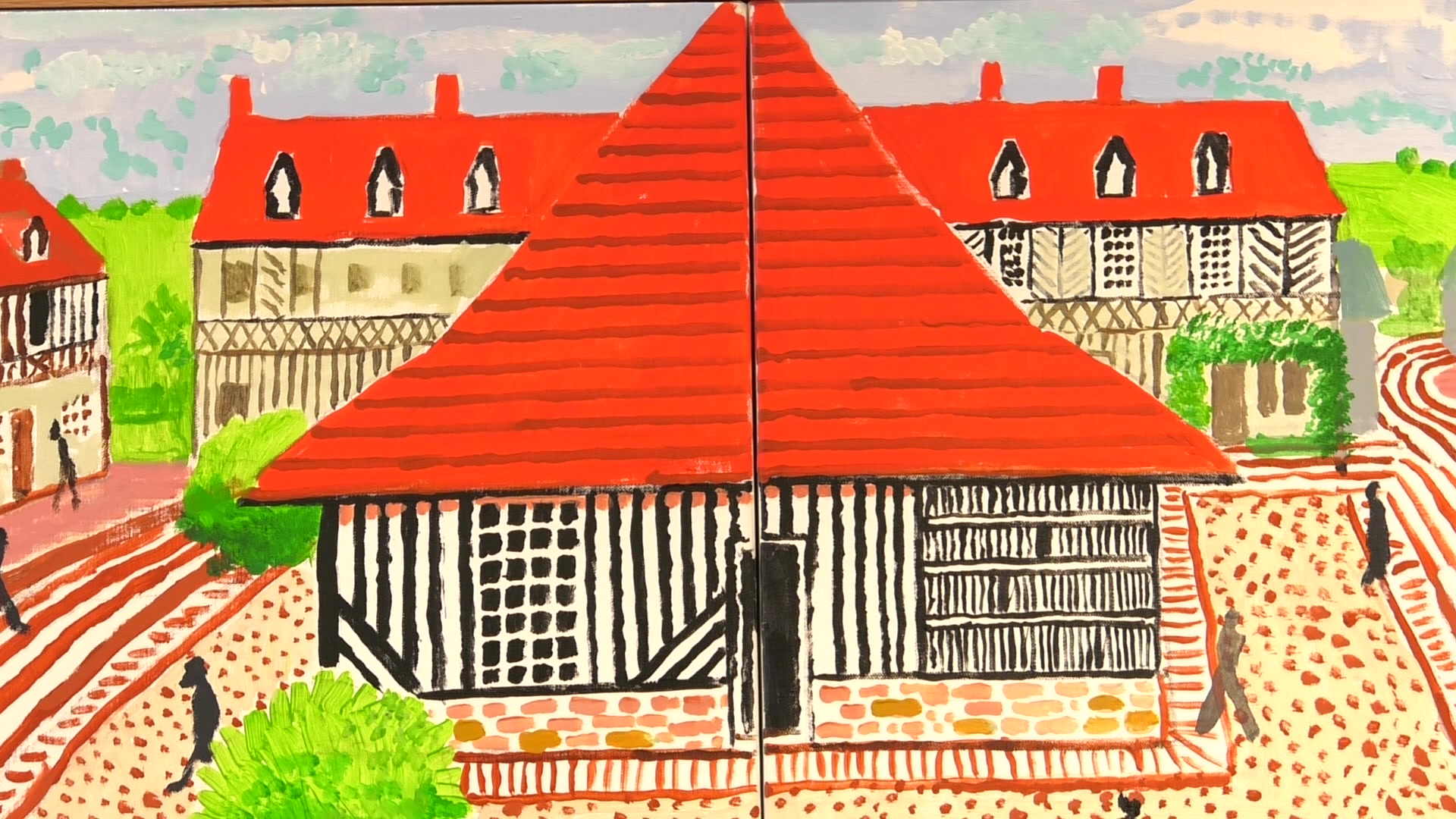 Hockney et la Normandie