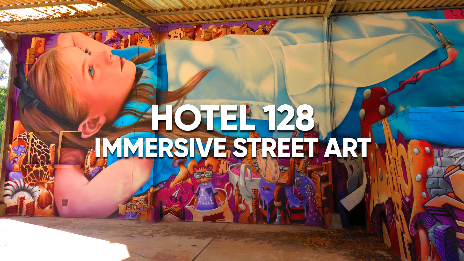 HOTEL 128 Street Art En Immersion Museum TV hotel-128-street-art-en-immersion-museum-tv