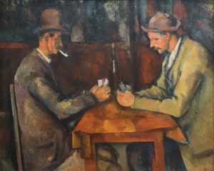 Paul Cézanne les joueurs de cartes