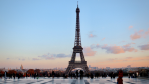 La Tour Eiffel vue du Trocadéro