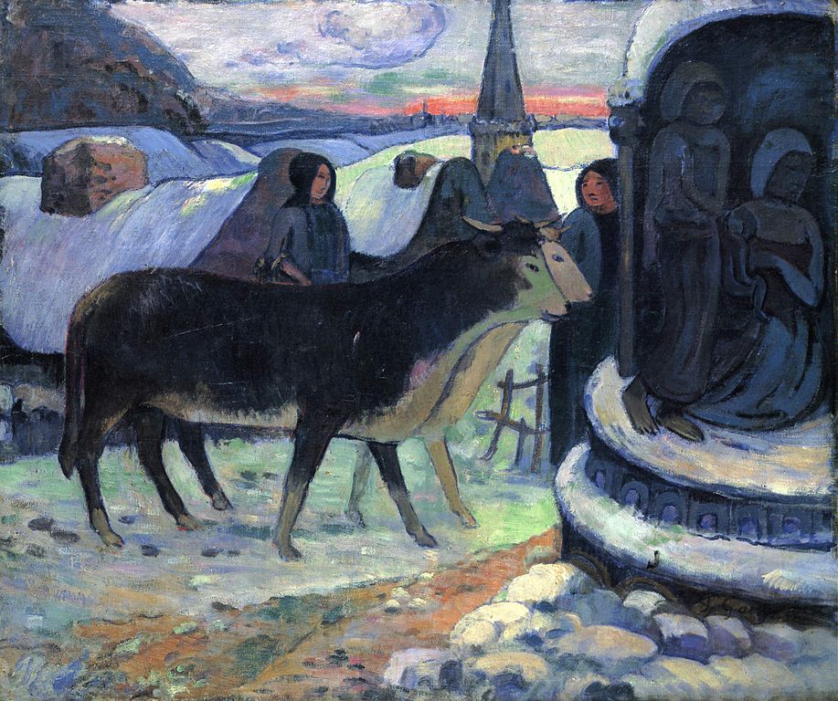 Christmas Night by Paul Gauguin