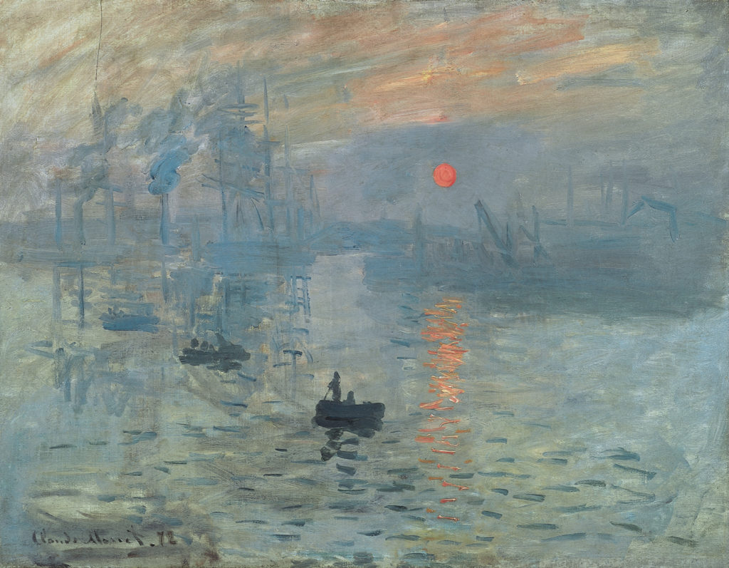 Monet : Lilas au soleil - 1872