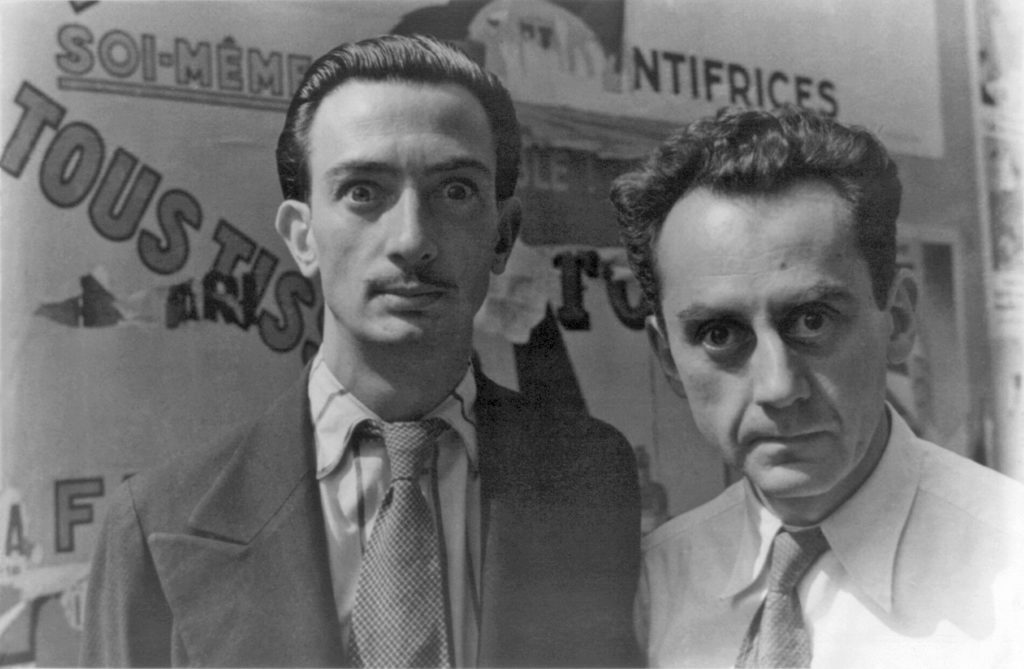 Man Ray et Salvator Dalí