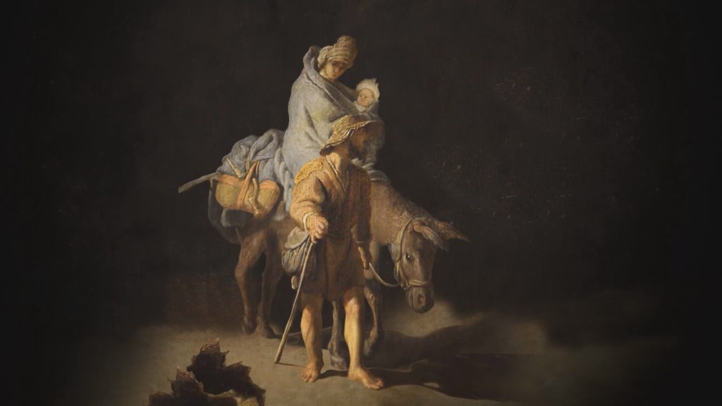 La fuite en Egypte - Rembrandt
