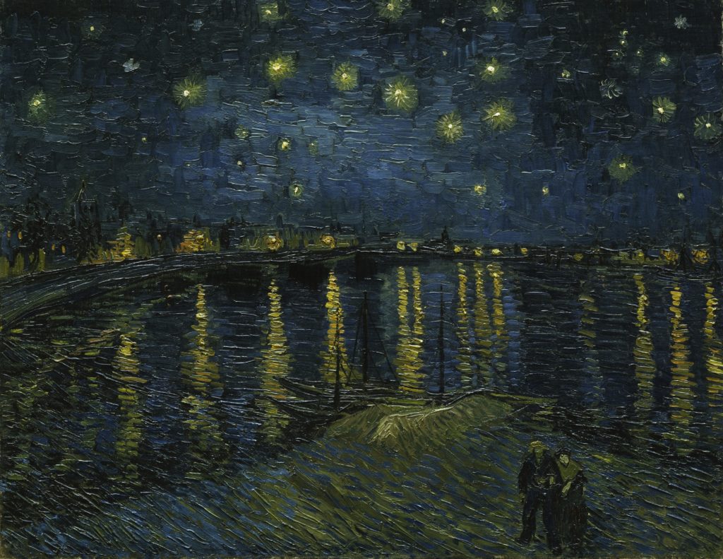 Starry Night on the Rhône - Van Gogh