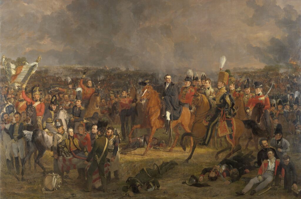 La bataille de Waterloo de Jan Willem Pieneman