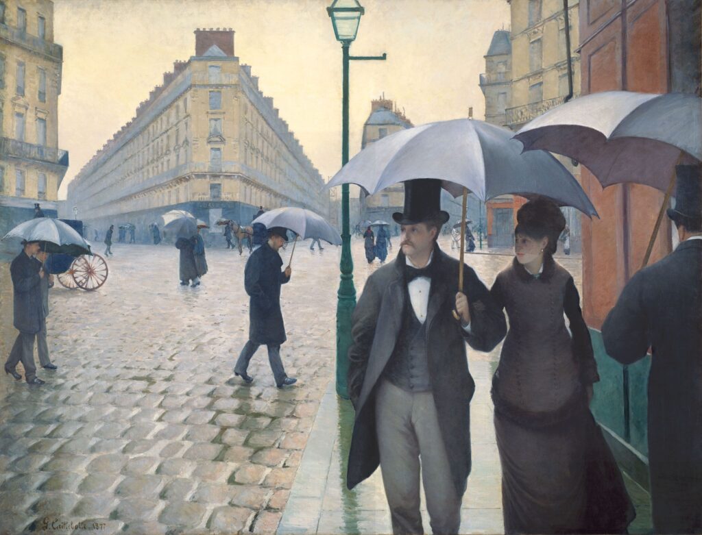 Rue de Paris, temps de pluie - 1877
Gustave Caillebotte