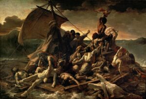 Le radeau de la méduse de Géricault