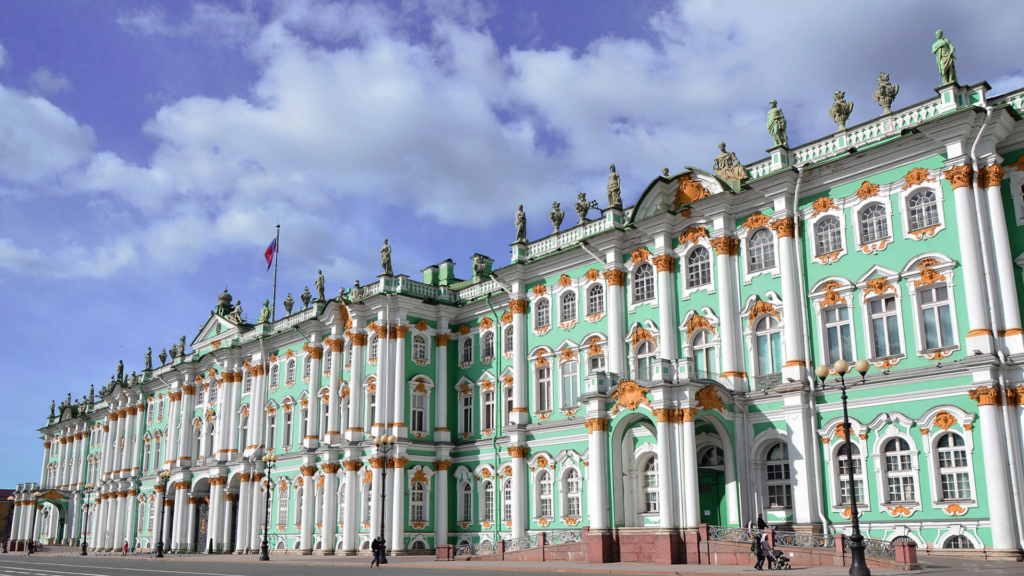 Le musée de l'Ermitage - Saint-Pétersbourg