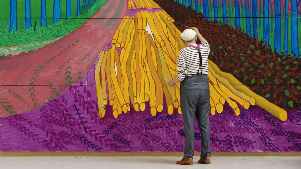 David Hockney à la Royal Academy of Arts