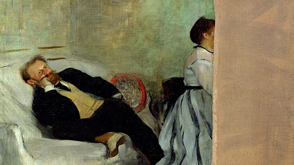 Edgar Degas - Monsieur et Madame Edouard Manet
