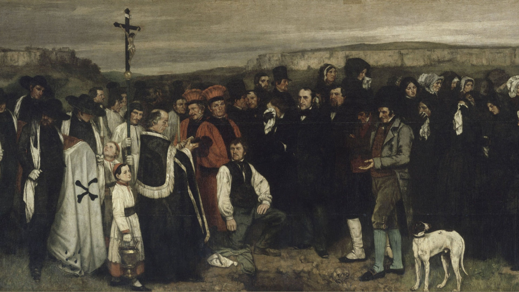 Analyse : Un enterrement à Ornans de Courbet
