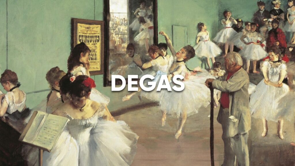 3 major paintings by Edgar Degas