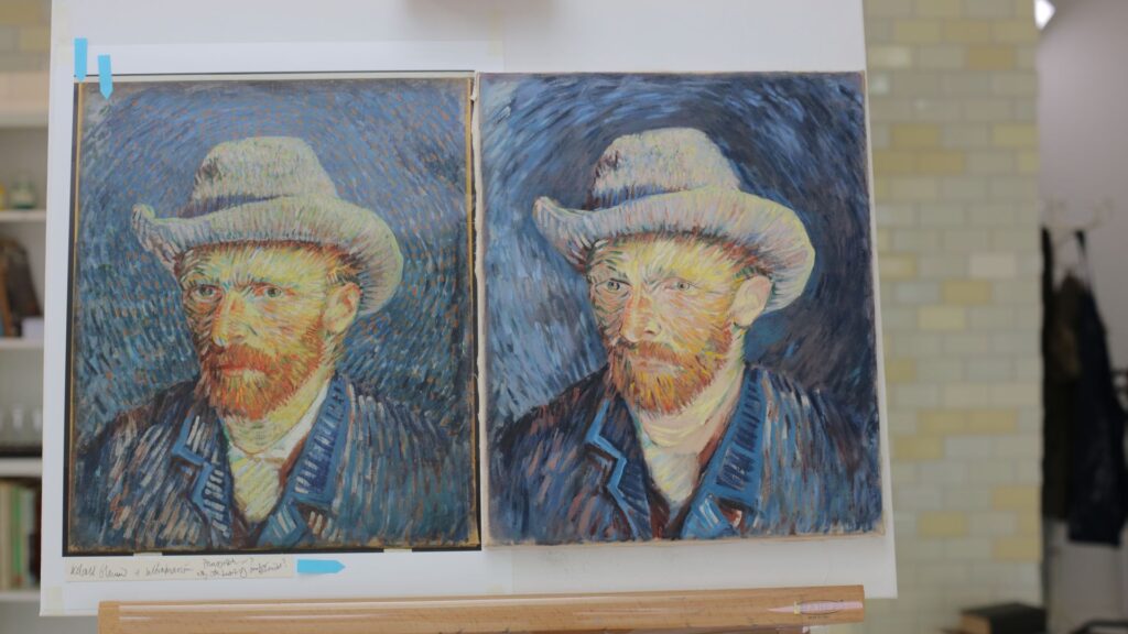 Van Gogh : Autoportrait au chapeau de feutre gris