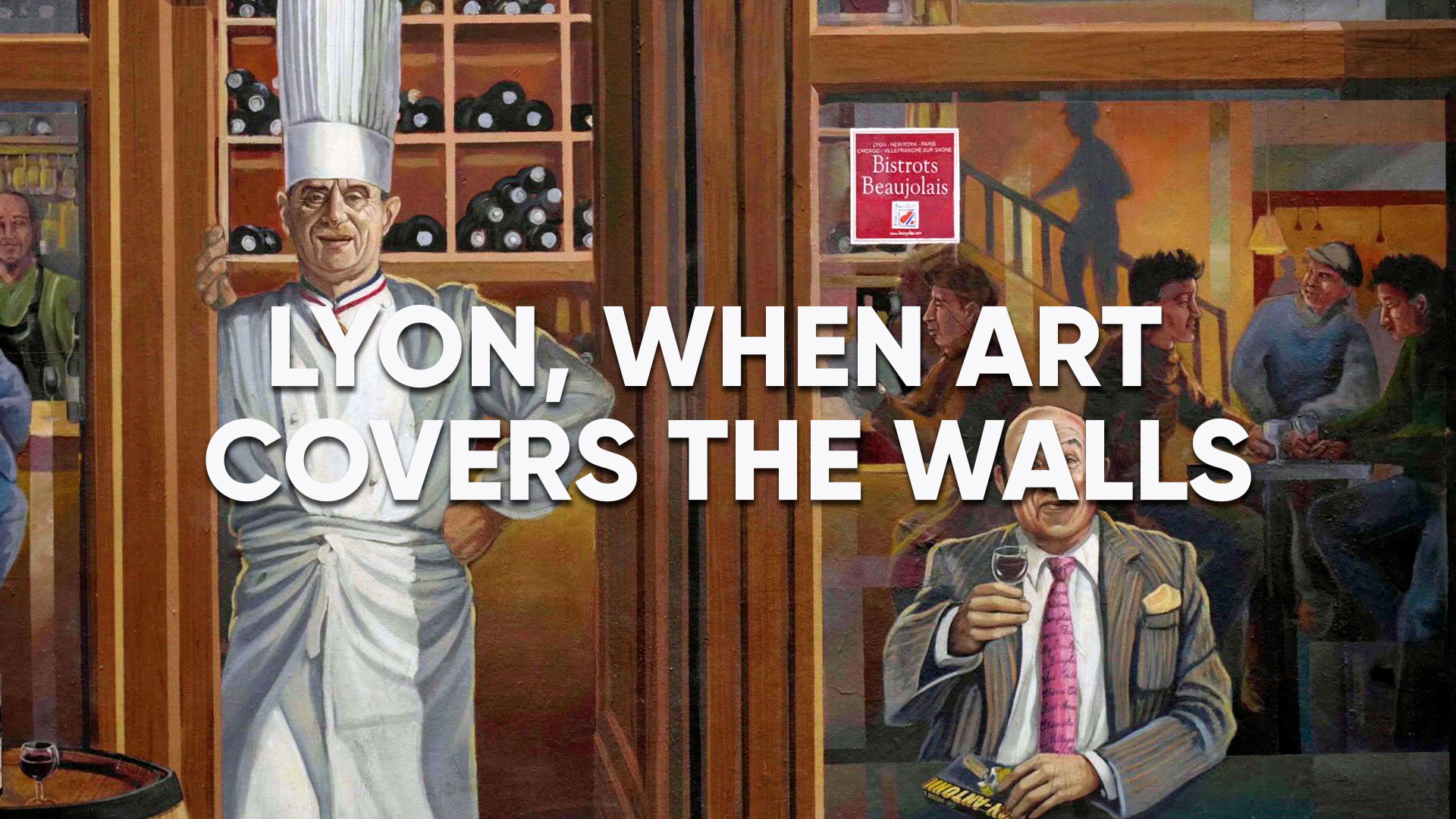 Lyon : When art covers the walls