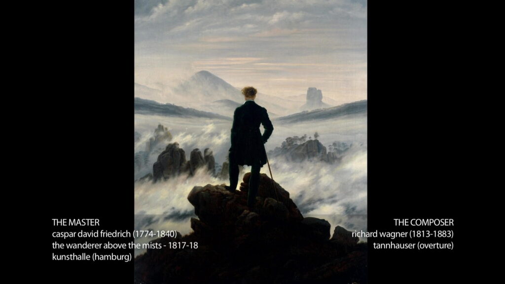 Caspar David Friedrich Wagner Le Voyageur Contemplant Une Mer De Caspar David Friedrich Wagner Le Voyageur Contemplant Une Mer De