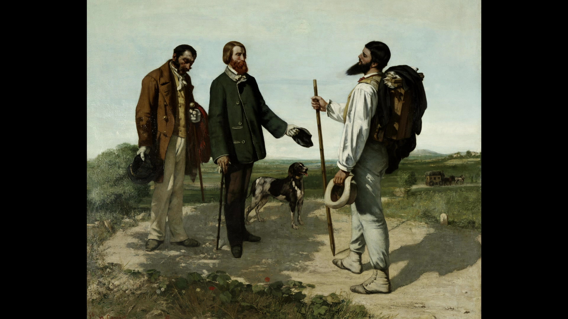 Courbet & Brahms - Bonjour Monsieur Courbet