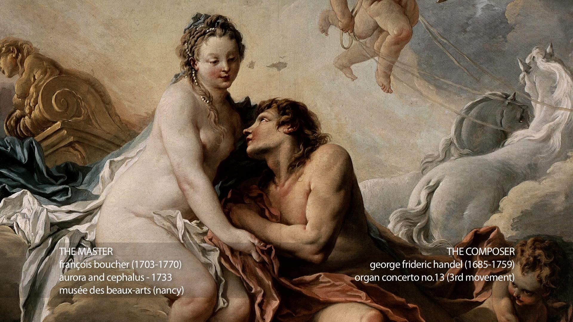 François Boucher & Haendel - Aurora and Cephalus