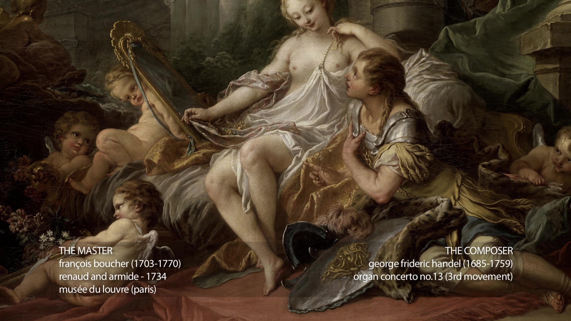 François Boucher & Haendel - Renaud and Armide