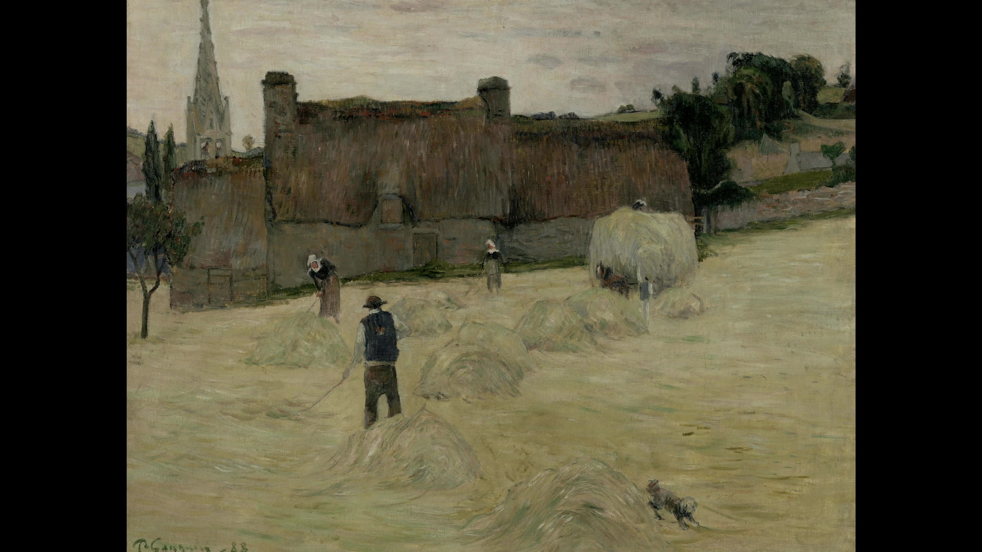 Gauguin & Grieg - Haymaking in Brittany