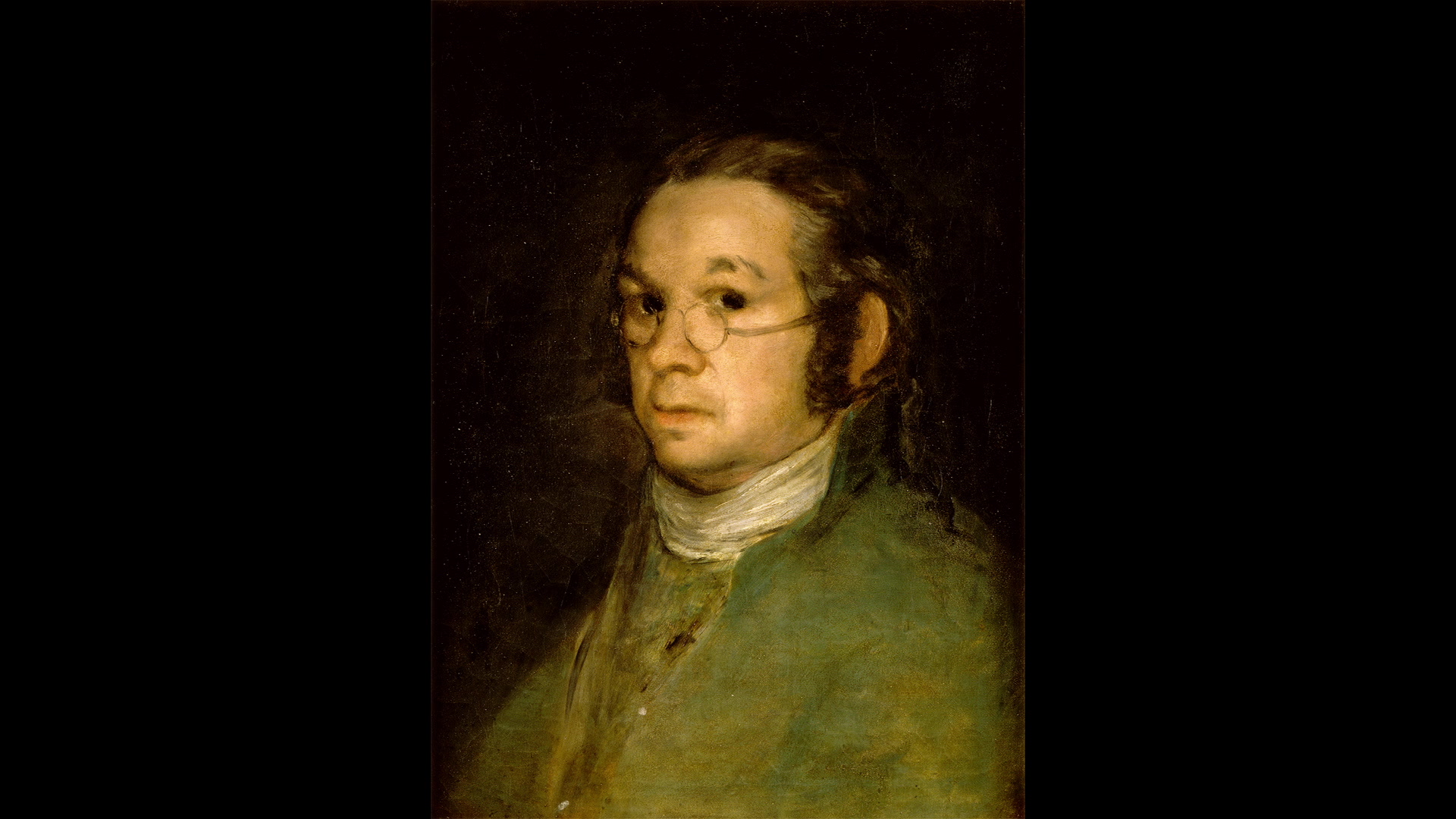 Goya & Beethoven - Self portrait with Glasses