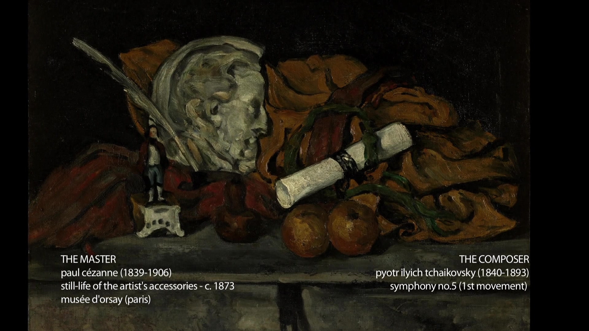 Paul Cézanne & Tchaikovsky - Still-life of the artist’s accessories