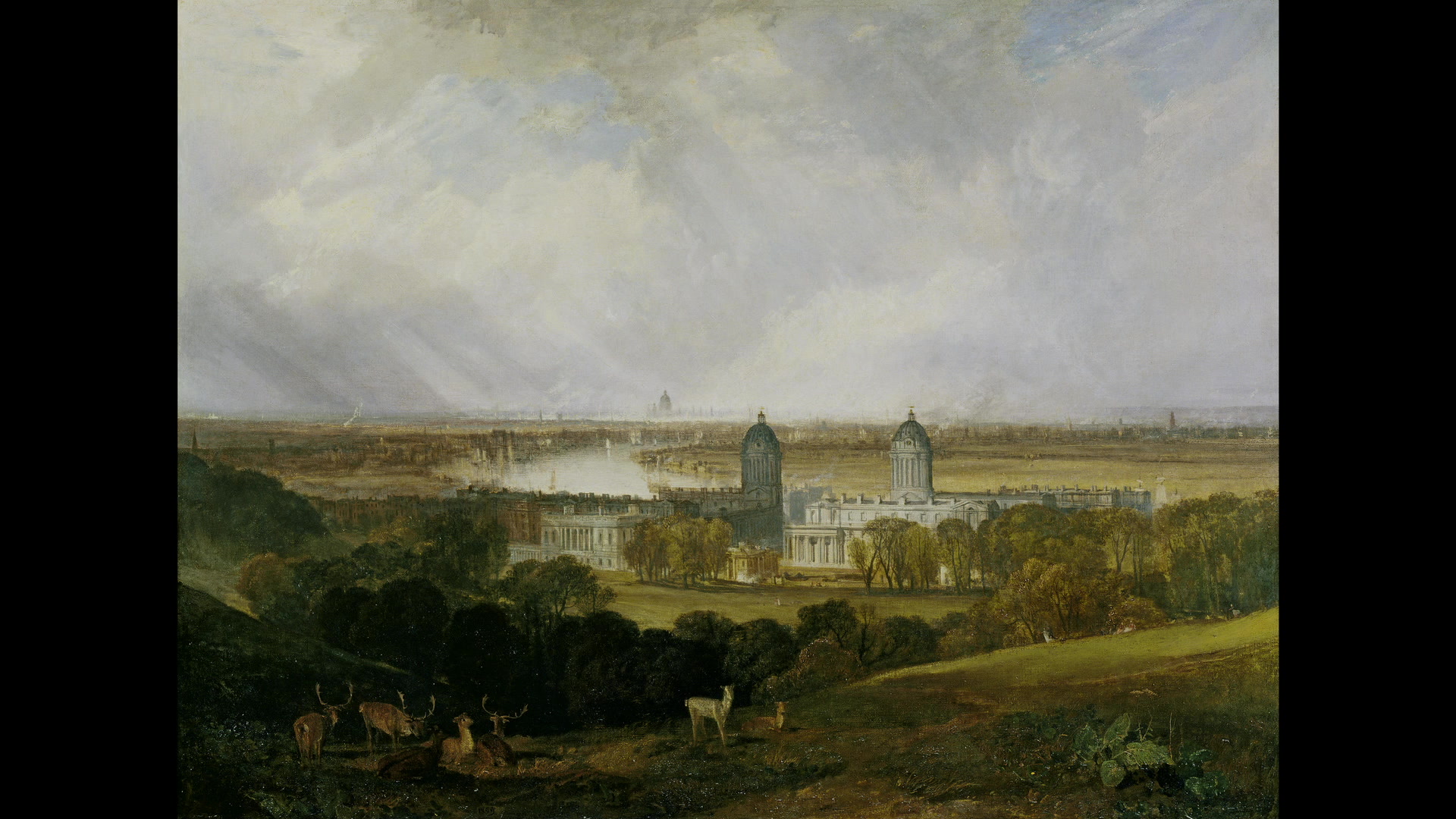 Turner & Schubert - London from Greenwich Park