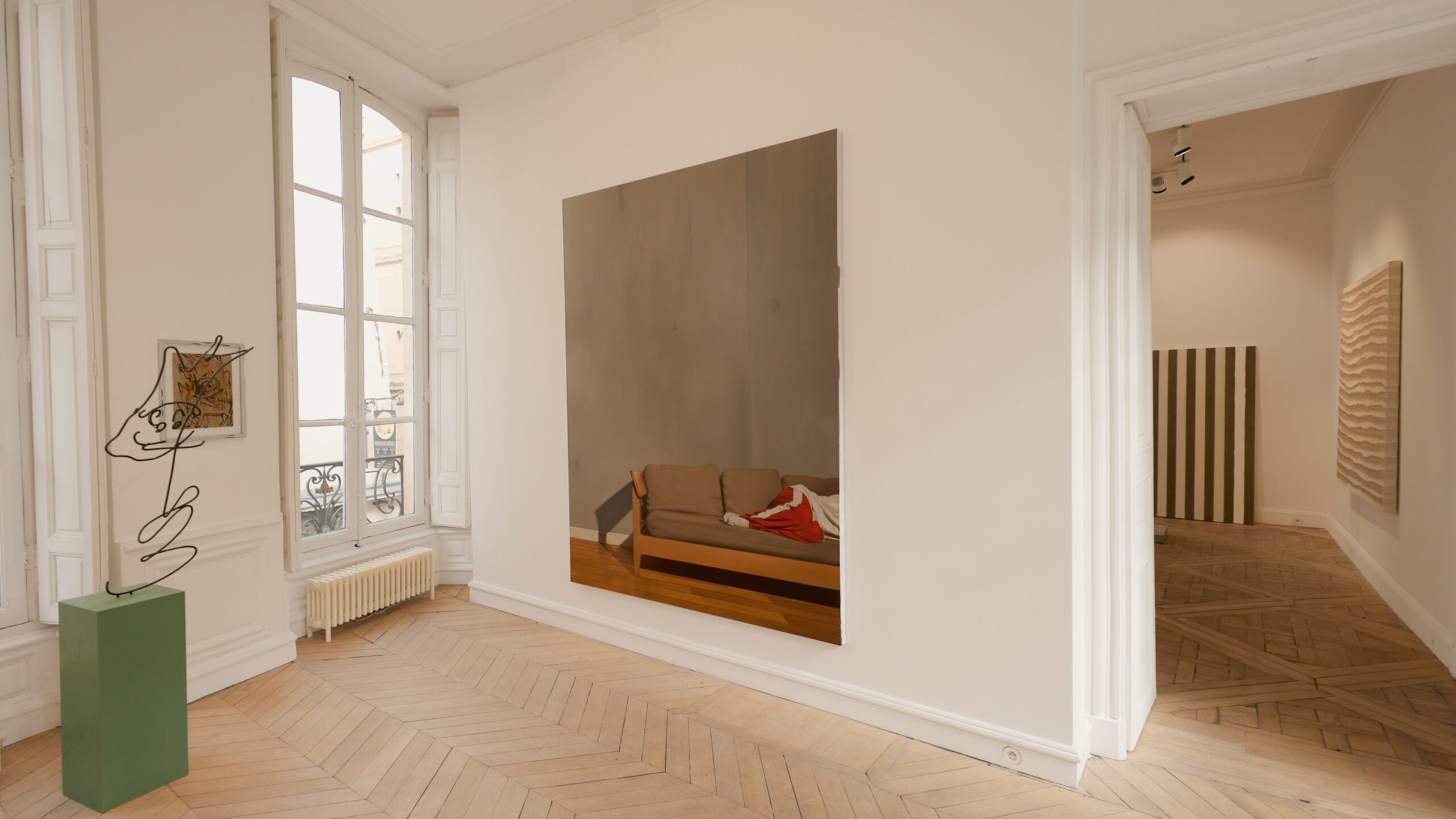 Mennour Art gallery - "Untitled" by Dhewadi Hadjab