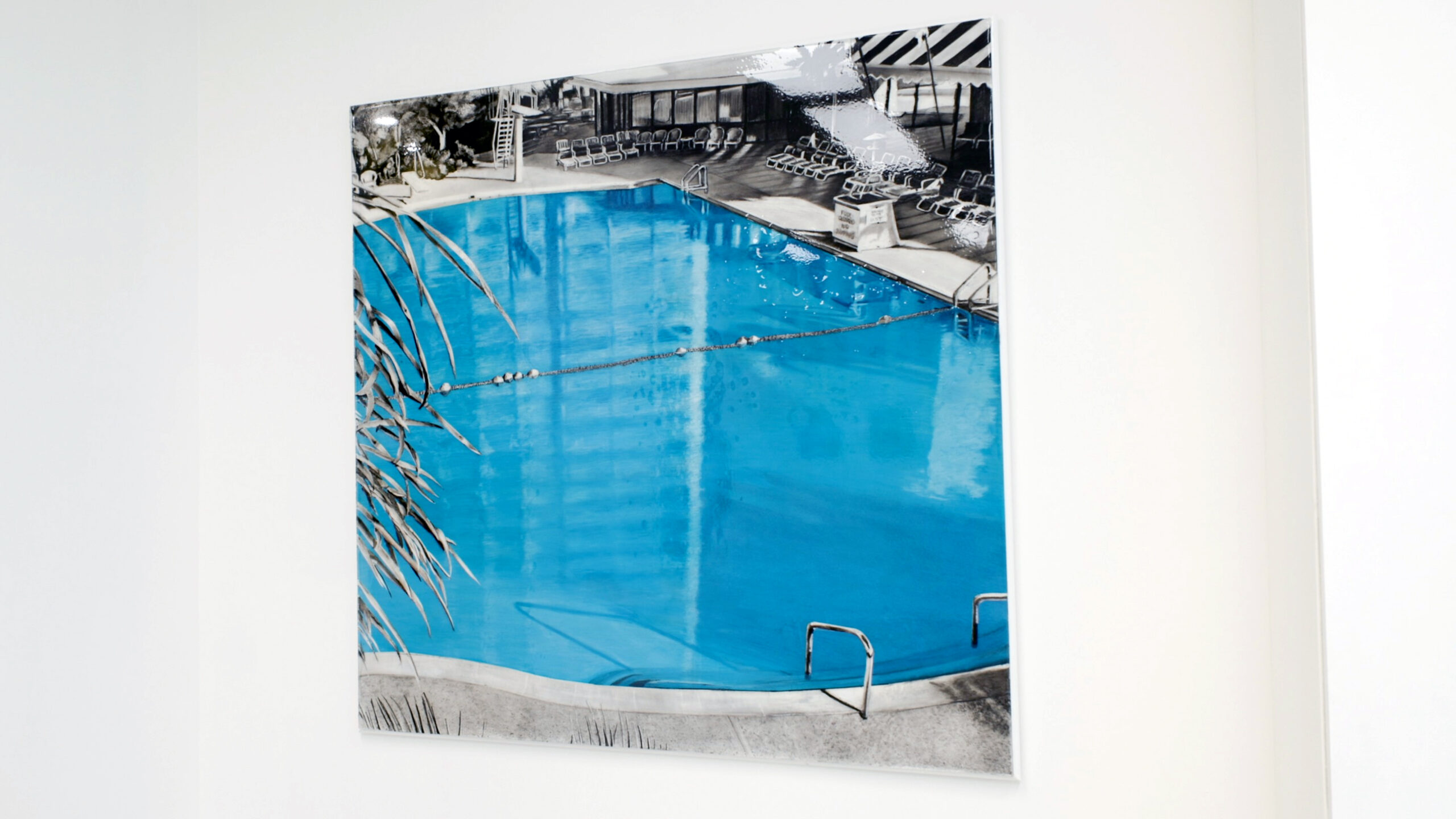 Prima Art gallery - "Resort Pool" by Bryce Delplanque