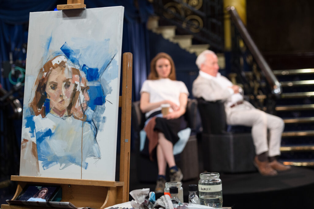 Lily Cole et Simon Callow - la demi-finale