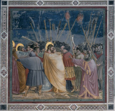 Le baiser de Judas - Giotto di Bondone