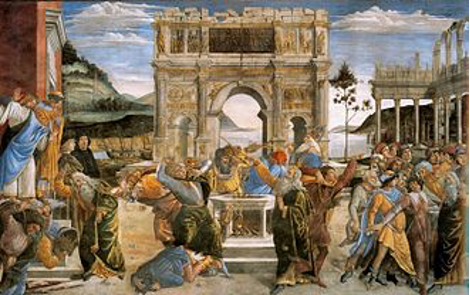 Sandro Botticelli, Le Châtiment des Rebelles