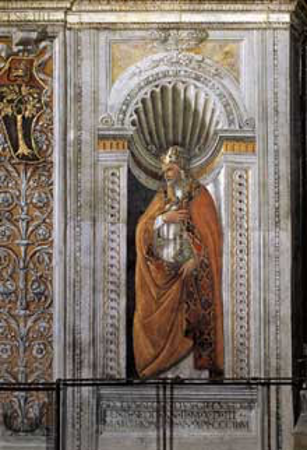 Sandro Botticelli, Le pape Sixte 2