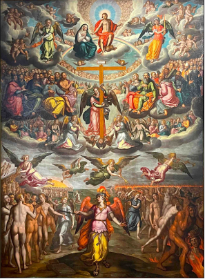 Francisco Pacheco, Le Jugement dernier, 1611/1614, huile sur toile, 338 x 235 cm, Castres, Musée Goya