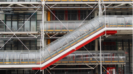 Centre George Pompidou, Paris, Photographie : Sasha Gandolfo 