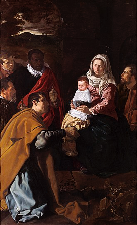 Diego Velázquez, L’Adoration des Mages, 1619, huile sur toile, Madrid, musée du Prado