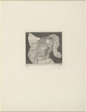 Paul Klee, Comédien (Komiker), Inventions (Inventionen), 1904, eau-forte et aquatinte, New York, MoMA 