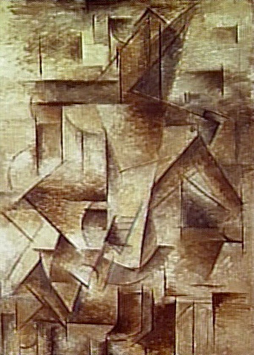 Pablo Picasso, Le joueur de guitare, huile sur toile, 1910, Paris, Centre Pompidou