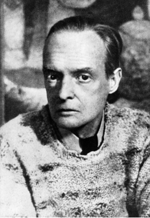 Photographie de Paul Klee en noir et blanc de face