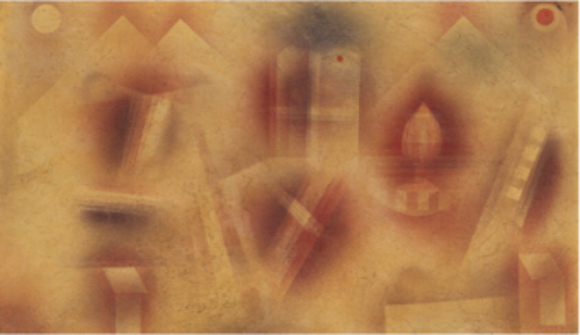 Paul Klee, Nature morte avec fragments, 1925, 43,1 x 72,4 cm, Chicago, Art Institute