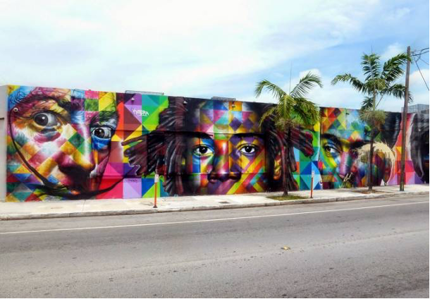 Eduardo Kobra, Art Basel 2013, Miami, Street-art-avenue