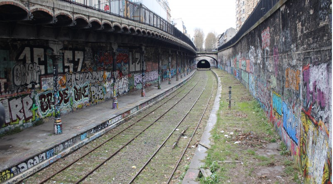 Photographie de la petite ceinture à Paris