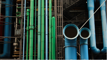 Centre George Pompidou, Paris, Photographie : Sasha Gandolfo 