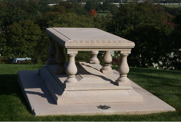 Photograph representing the monument of the Sepulture of Pierre Charles the Child.