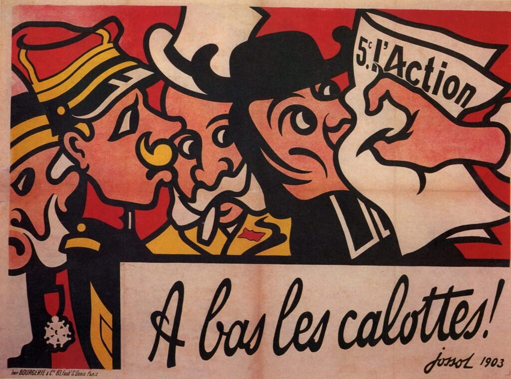 Gustave-Henri Jossot - A bas les calottes - Exposée au Musée d'Orsay